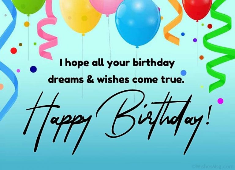 birthday wishes