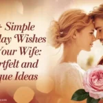 Short Birthday Wishes for Wife with Love | Heartfelt Messages